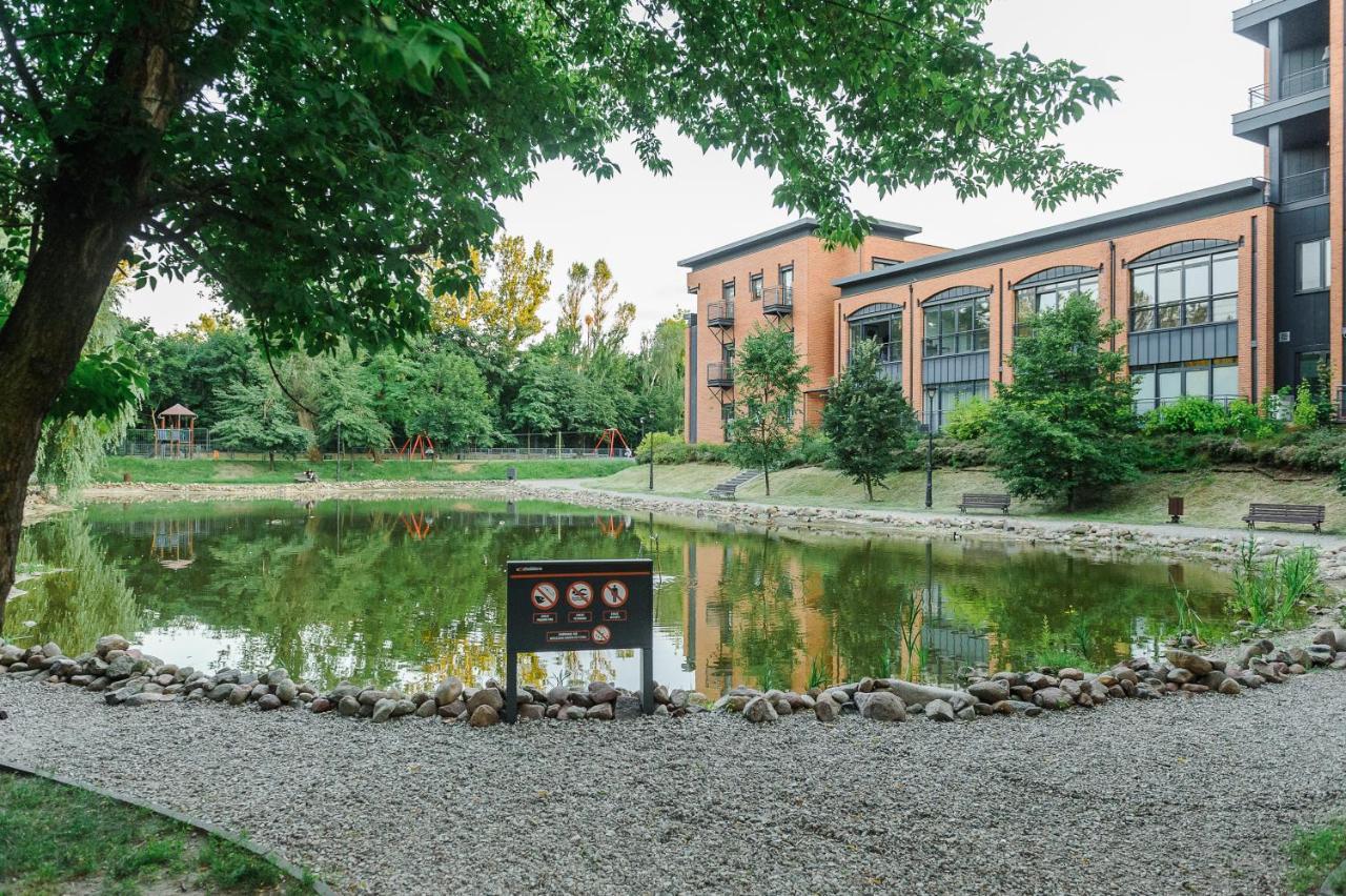Lumina Loft Tymienieckiego With A View Of The Lake Łódź Exterior foto